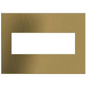 Legrand - AWC3GBSB4 - Wall Plate - Adorne - Brass