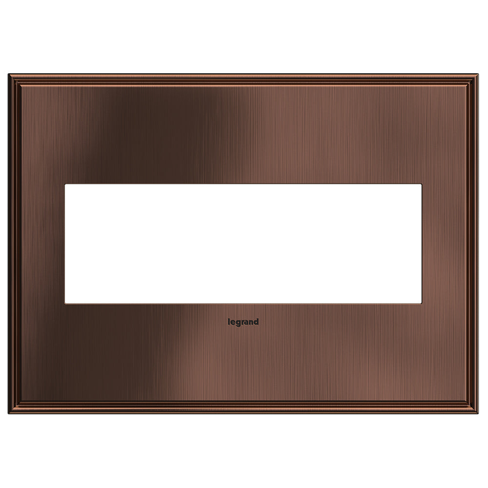 Legrand - AWC3GMAC4 - Wall Plate - Adorne - Copper