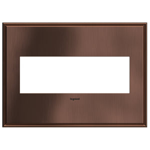 Legrand - AWC3GMAC4 - Wall Plate - Adorne - Copper