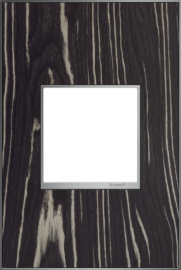 Legrand - AWM1G2MA4 - One-Gang Screwless Wall Plate - adorne - Macassar