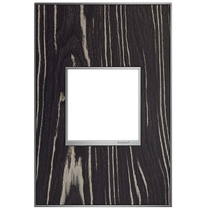 Legrand - AWM1G2MA4 - One-Gang Screwless Wall Plate - adorne - Macassar