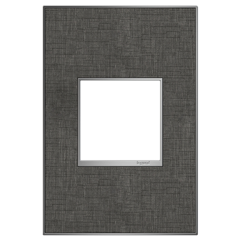 Legrand - AWM1G2SL4 - Gang Wall Plate - Adorne - Linen