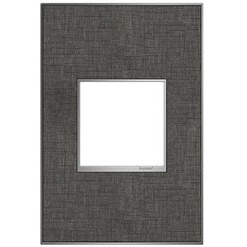 Legrand - AWM1G2SL4 - One-Gang Screwless Wall Plate - adorne - Slate Linen