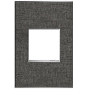 Legrand - AWM1G2SL4 - One-Gang Screwless Wall Plate - adorne - Slate Linen