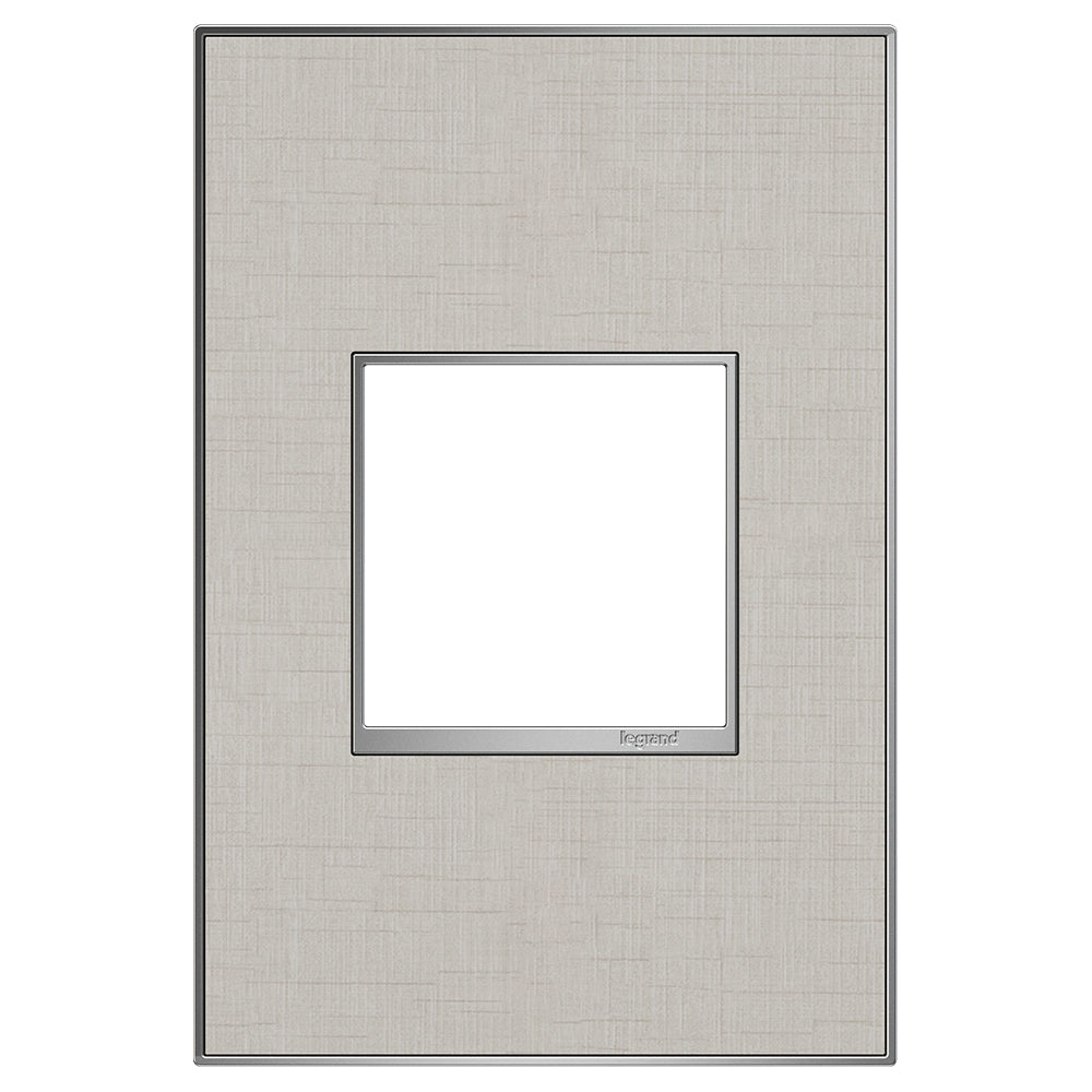 Legrand - AWM1G2TL4 - Gang Wall Plate - Adorne - Linen