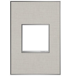 Legrand - AWM1G2TL4 - One-Gang Screwless Wall Plate - adorne - True Linen