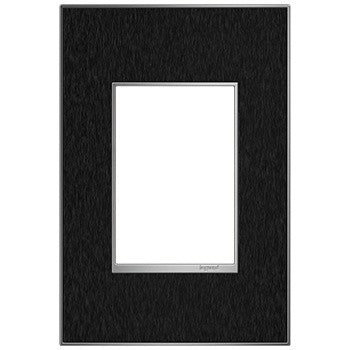 Legrand - AWM1G3BLS4 - One-Gang-Plus Screwless Wall Plate - adorne - Black Stainless