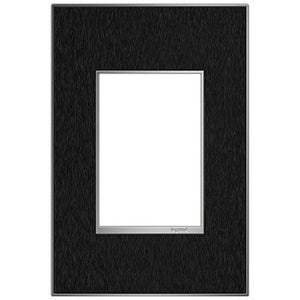 Legrand - AWM1G3BLS4 - One-Gang-Plus Screwless Wall Plate - adorne - Black Stainless
