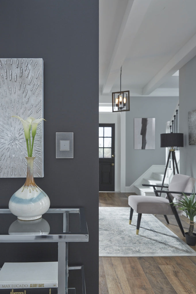 Legrand - AWM1G3RG4 - One-Gang-Plus Screwless Wall Plate - adorne - Rustic Gray