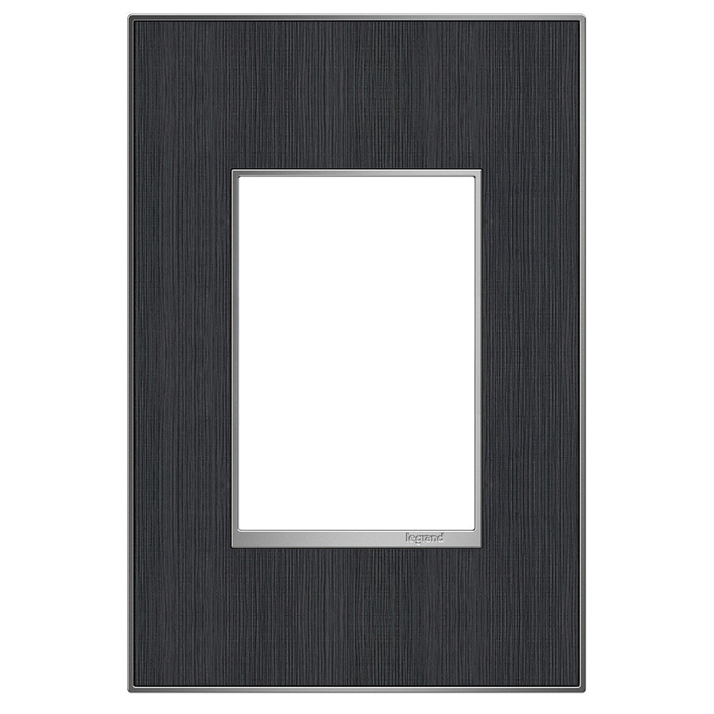 Legrand - AWM1G3RG4 - Gang Wall Plate - Adorne - Gray