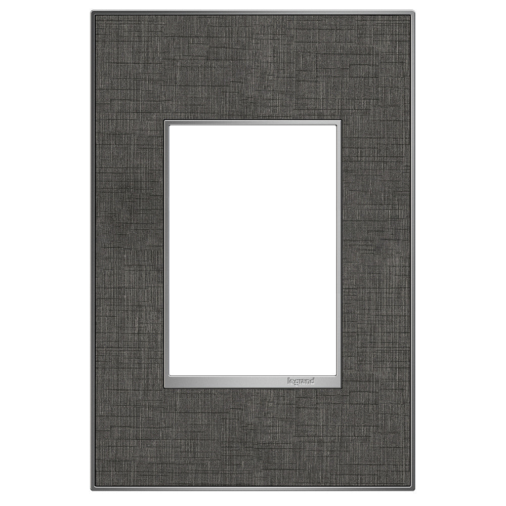 Legrand - AWM1G3SL4 - Gang Wall Plate - Adorne - Linen