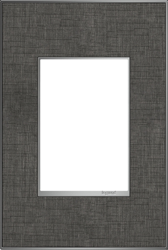 Legrand - AWM1G3SL4 - One-Gang-Plus Screwless Wall Plate - adorne - Slate Linen