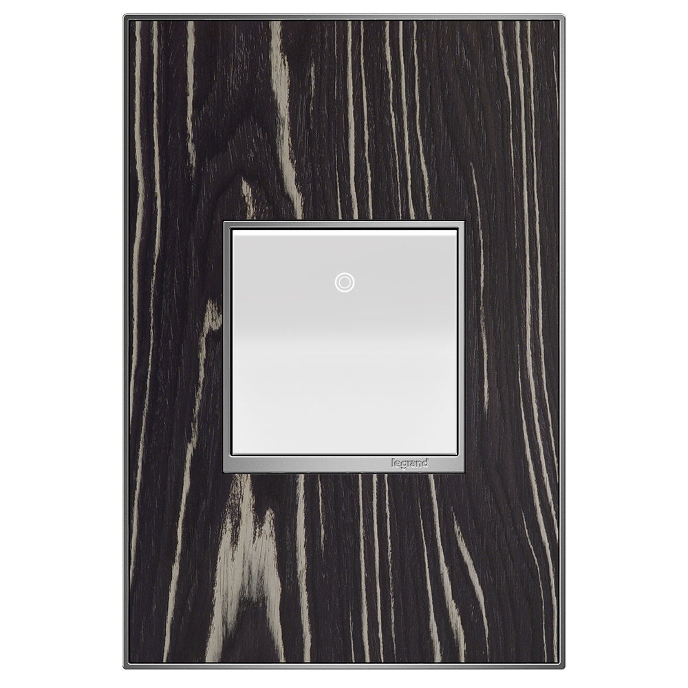 Legrand - AWM2GMA4 - Two-Gang Screwless Wall Plate - adorne - Macassar