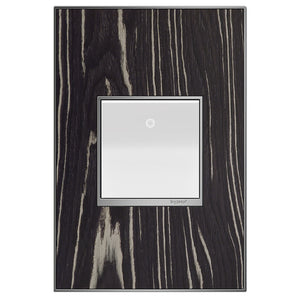 Legrand - AWM2GMA4 - Two-Gang Screwless Wall Plate - adorne - Macassar