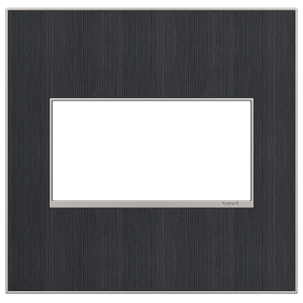 Legrand - AWM2GRG4 - Gang Wall Plate - Adorne - Gray