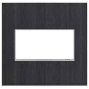 Legrand - AWM2GRG4 - Gang Wall Plate - Adorne - Gray