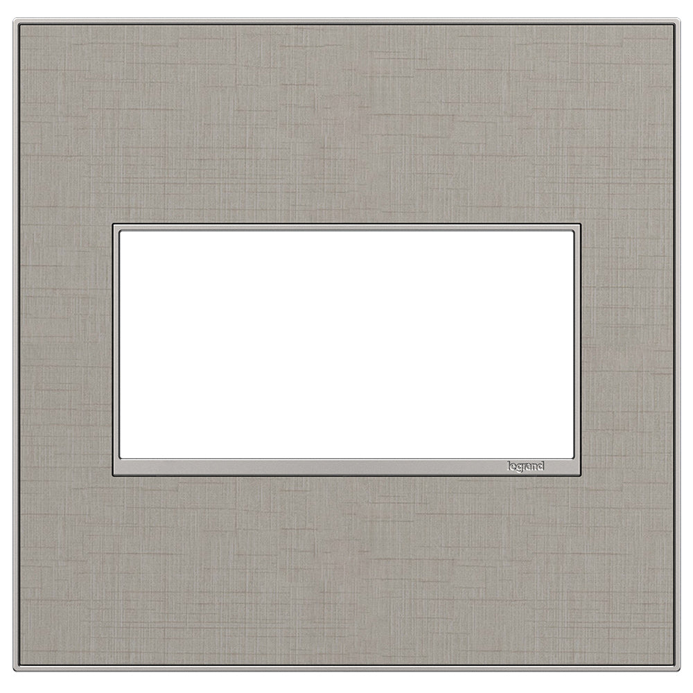 Legrand - AWM2GTL4 - Gang Wall Plate - Adorne - Linen