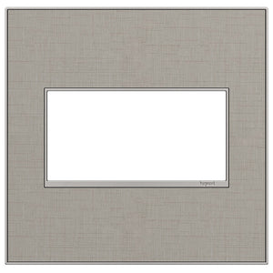 Legrand - AWM2GTL4 - Gang Wall Plate - Adorne - Linen