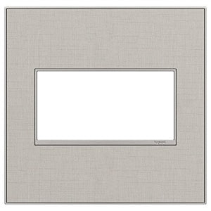 Legrand - AWM2GTL4 - Two-Gang Screwless Wall Plate - adorne - True Linen