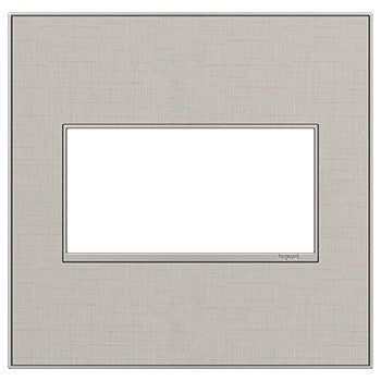 Legrand - AWM2GTL4 - Two-Gang Screwless Wall Plate - adorne - True Linen