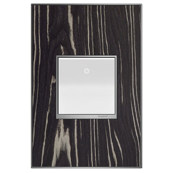 Legrand - AWM3GMA4 - Three-Gang Screwless Wall Plate - adorne - Macassar