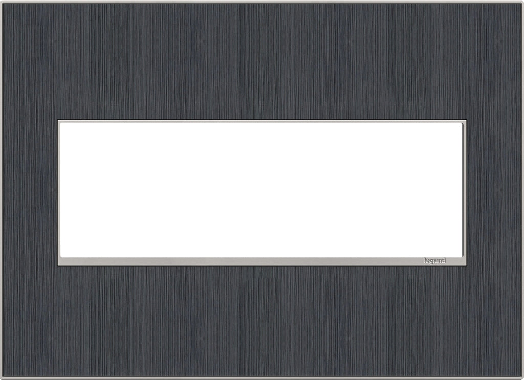 Legrand - AWM3GRG4 - Three-Gang Screwless Wall Plate - adorne - Rustic Gray
