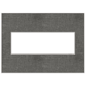 Legrand - AWM3GSL4 - Gang Wall Plate - Adorne - Linen