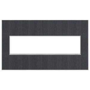 Legrand - AWM4GRG4 - Gang Wall Plate - Adorne - Gray