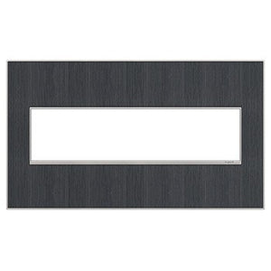 Legrand - AWM4GRG4 - Four-Gang Screwless Wall Plate - adorne - Rustic Gray