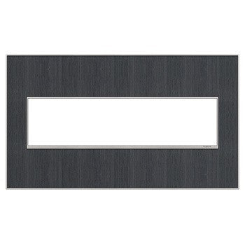 Legrand - AWM4GRG4 - Four-Gang Screwless Wall Plate - adorne - Rustic Gray