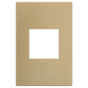 Legrand - AWP1G2GS4 - Gang Wall Plate - Adorne - Golden Sands