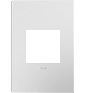 Legrand - AWP1G2PW4 - One-Gang Screwless Wall Plate with Microban - adorne - Powder White