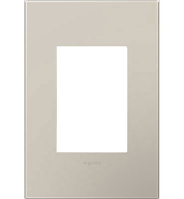 Legrand - AWP1G3GG4 - One-Gang-Plus Screwless Wall Plate - adorne - Greige