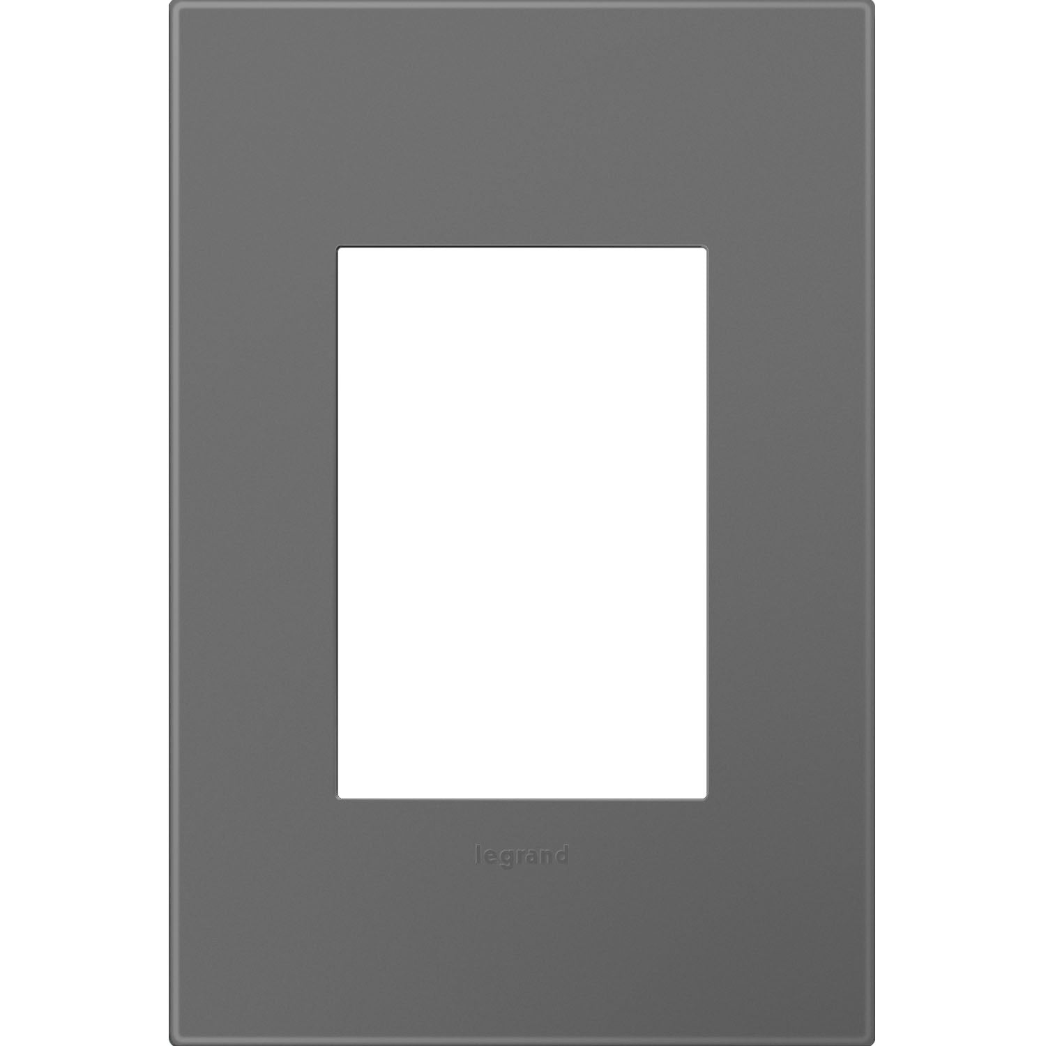 Legrand - AWP1G3MG4 - Gang Wall Plate - Adorne - Magnesium