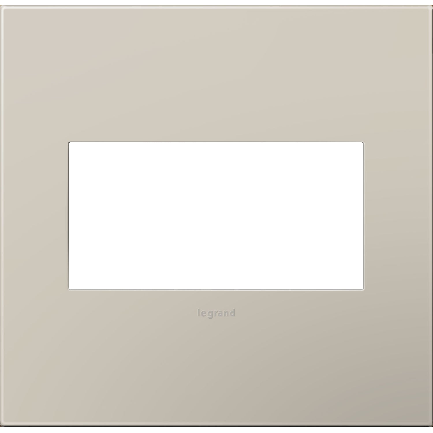 Legrand - AWP2GGG4 - Gang Wall Plate - Adorne - Greige