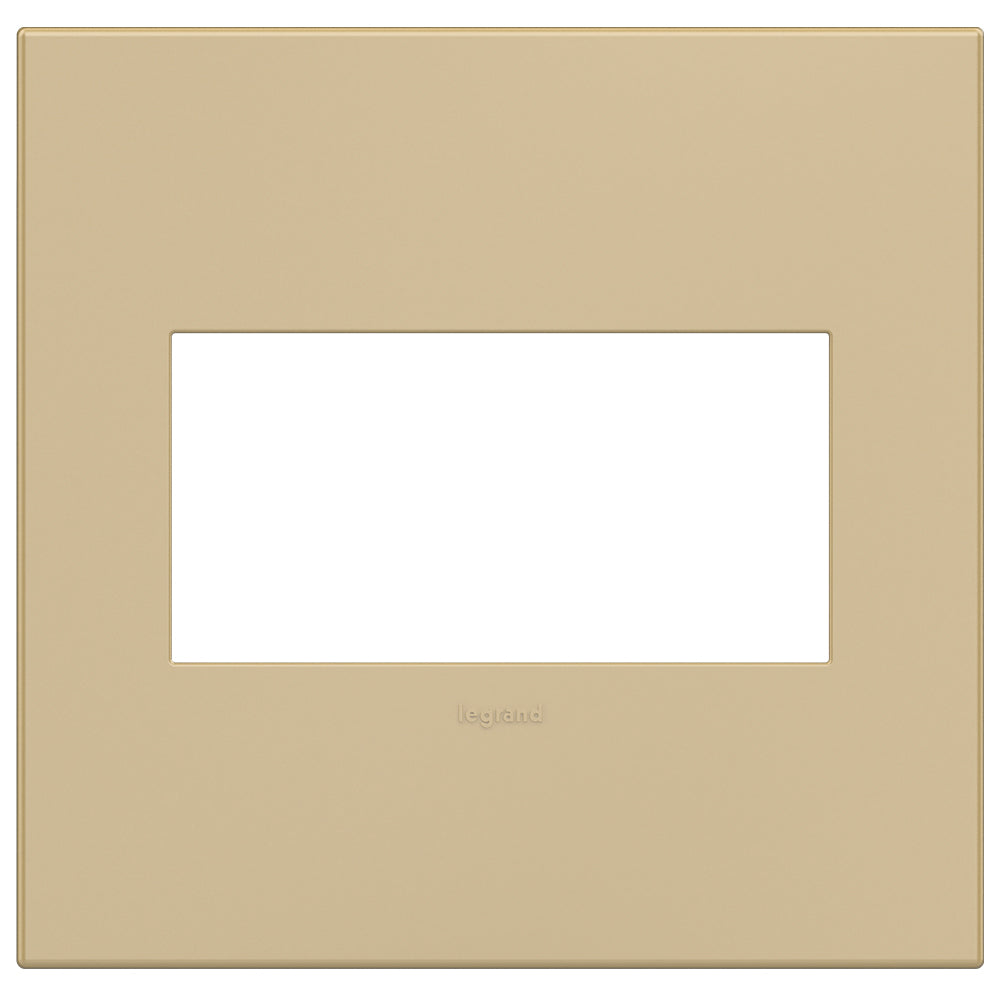 Legrand - AWP2GGS4 - Gang Wall Plate - Adorne - Golden Sands