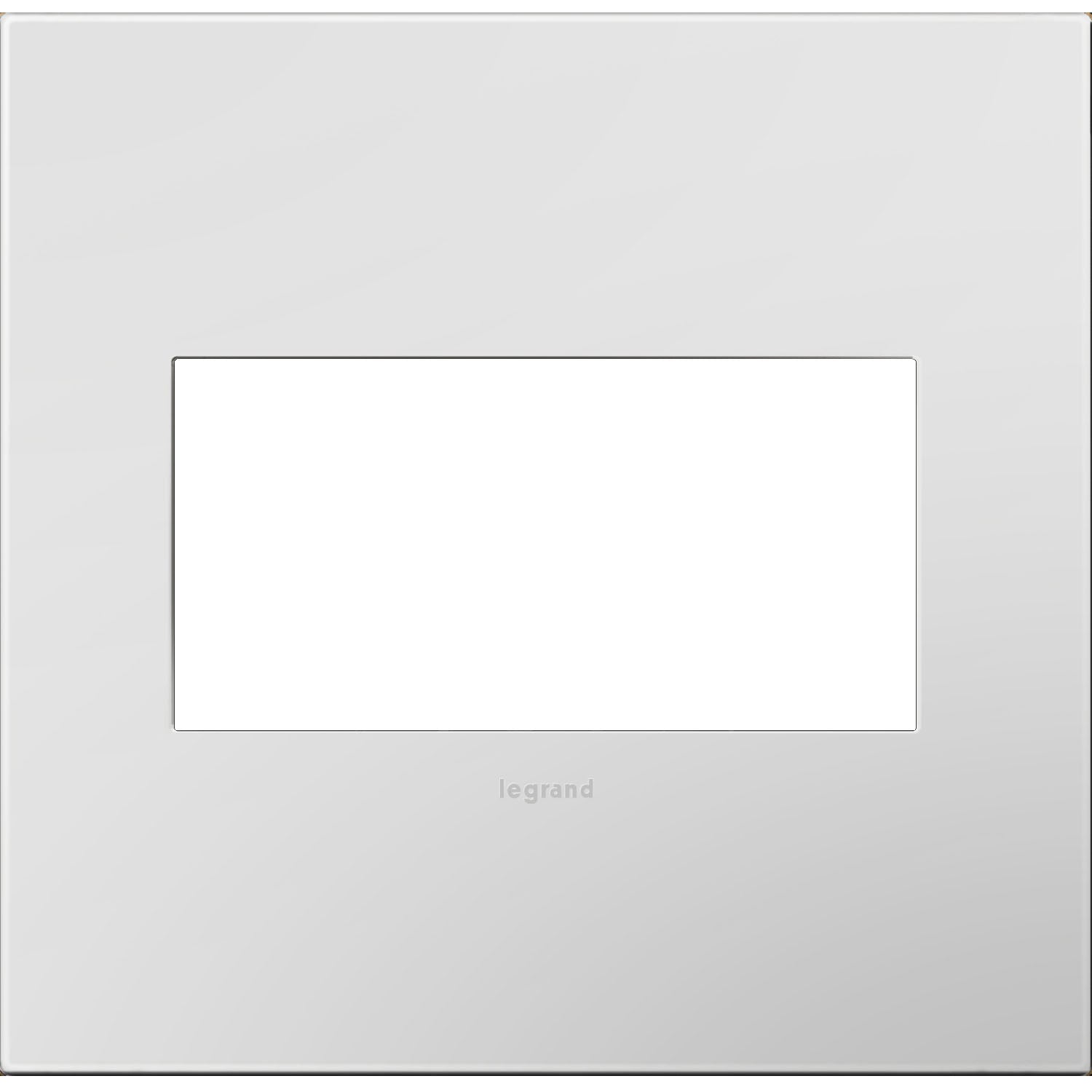 Legrand - AWP2GPW4 - Gang Wall Plate - Adorne - White