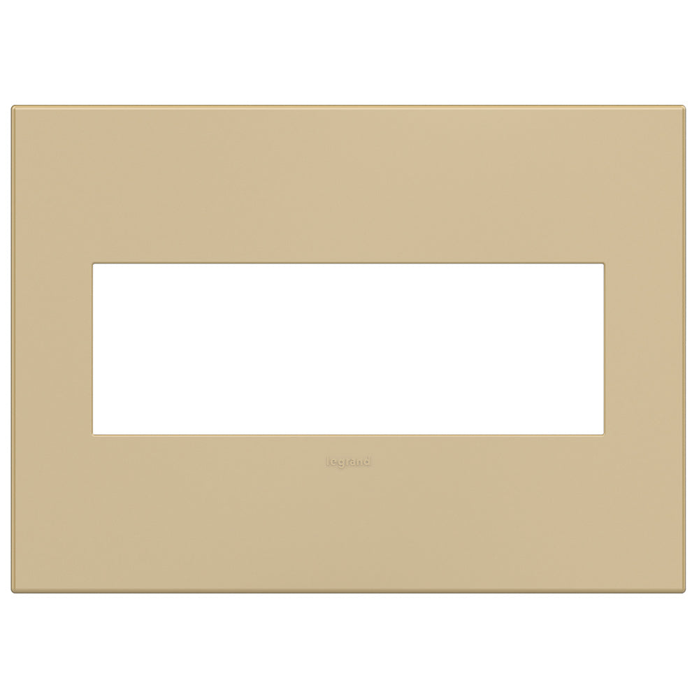 Legrand - AWP3GGS4 - Gang Wall Plate - Adorne - Golden Sands