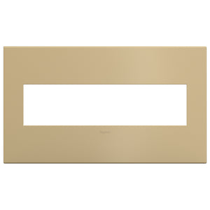 Legrand - AWP4GGS4 - Gang Wall Plate - Adorne - Golden Sands