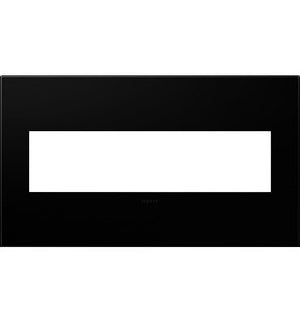 Legrand - AWP4GNK4 - Four-Gang Screwless Wall Plate - adorne - Black Ink