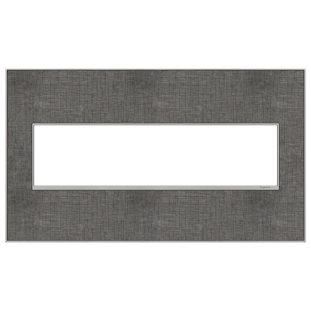 Legrand - AWM4GSL4 - Gang Wall Plate - Adorne - Linen