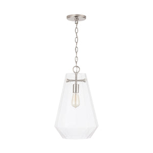 Capital Lighting - 338316BN - One Light Pendant - Lee - Brushed Nickel