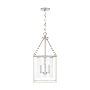 Capital Lighting - 532843BN - Four Light Pendant - Cooper - Brushed Nickel