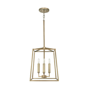 Capital Lighting - 537641AD - Four Light Foyer - Thea - Aged Brass