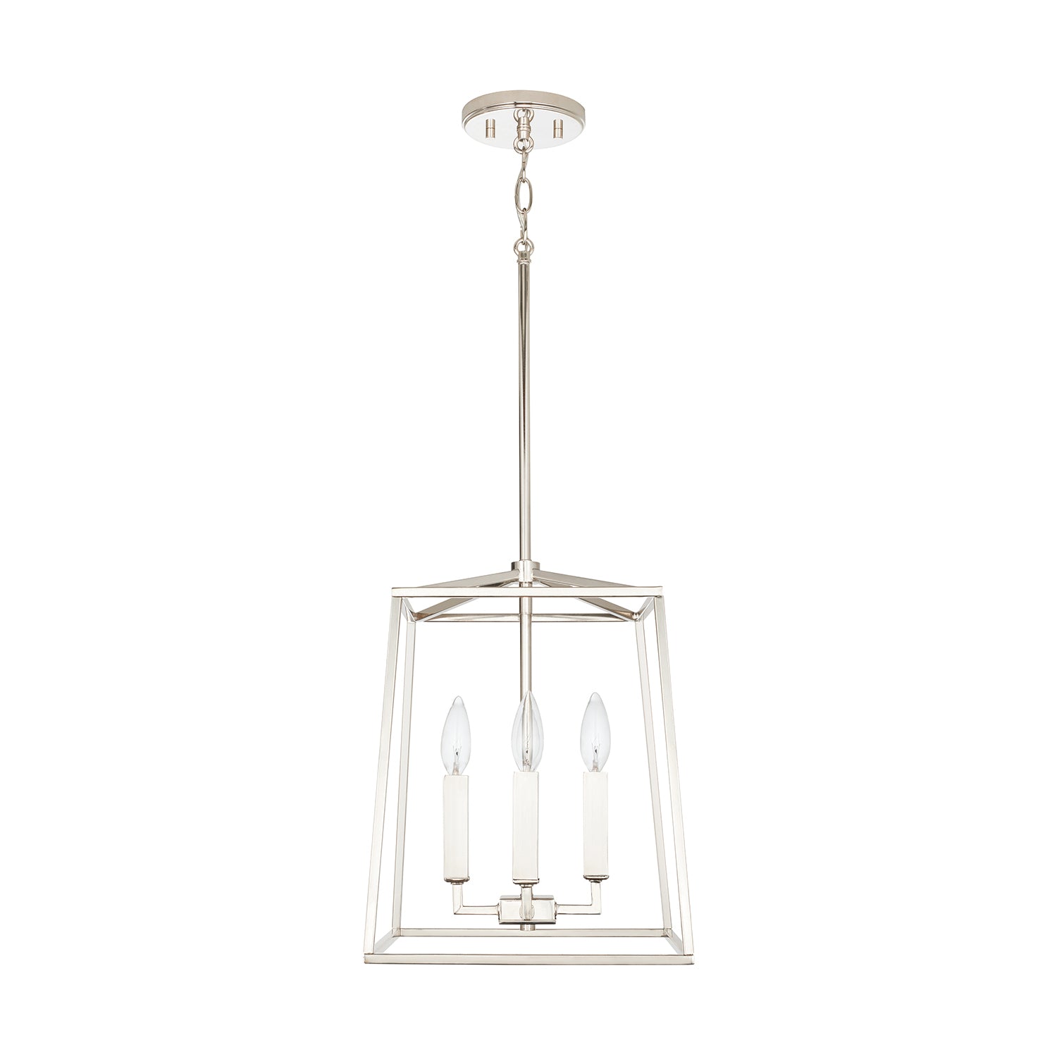 Capital Lighting - 537641PN - Four Light Foyer - Thea - Polished Nickel