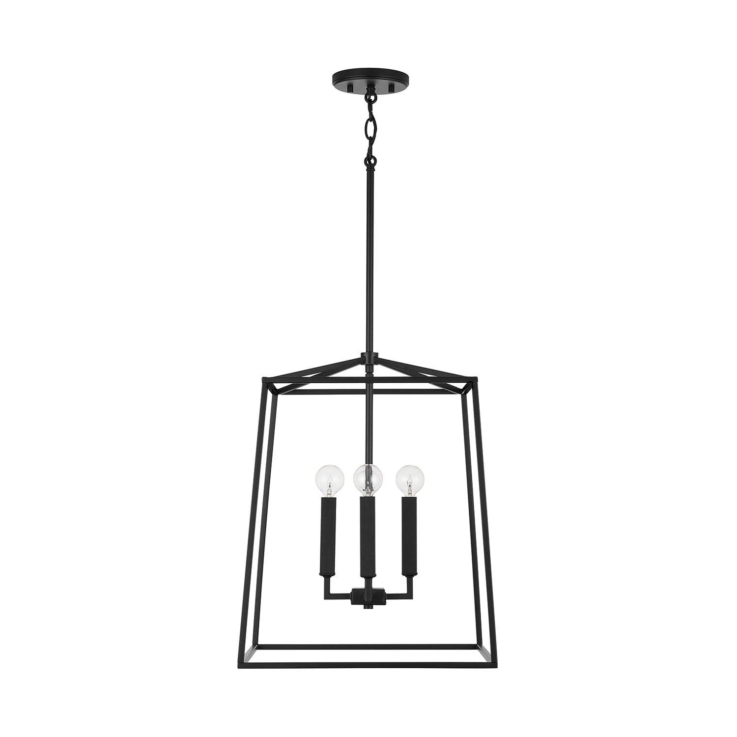 Capital Lighting - 537642MB - Four Light Foyer - Thea - Matte Black