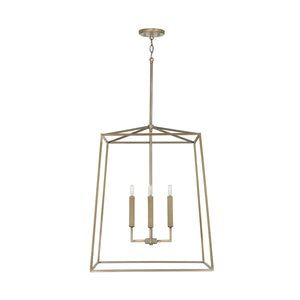 Capital Lighting - 537643AD - Four Light Foyer - Thea - Aged Brass