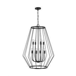 Capital Lighting - 538881MB - Eight Light Foyer - Corey - Matte Black