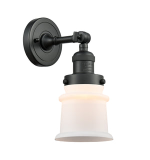 Innovations - 203-BK-G181S - One Light Wall Sconce - Franklin Restoration - Matte Black