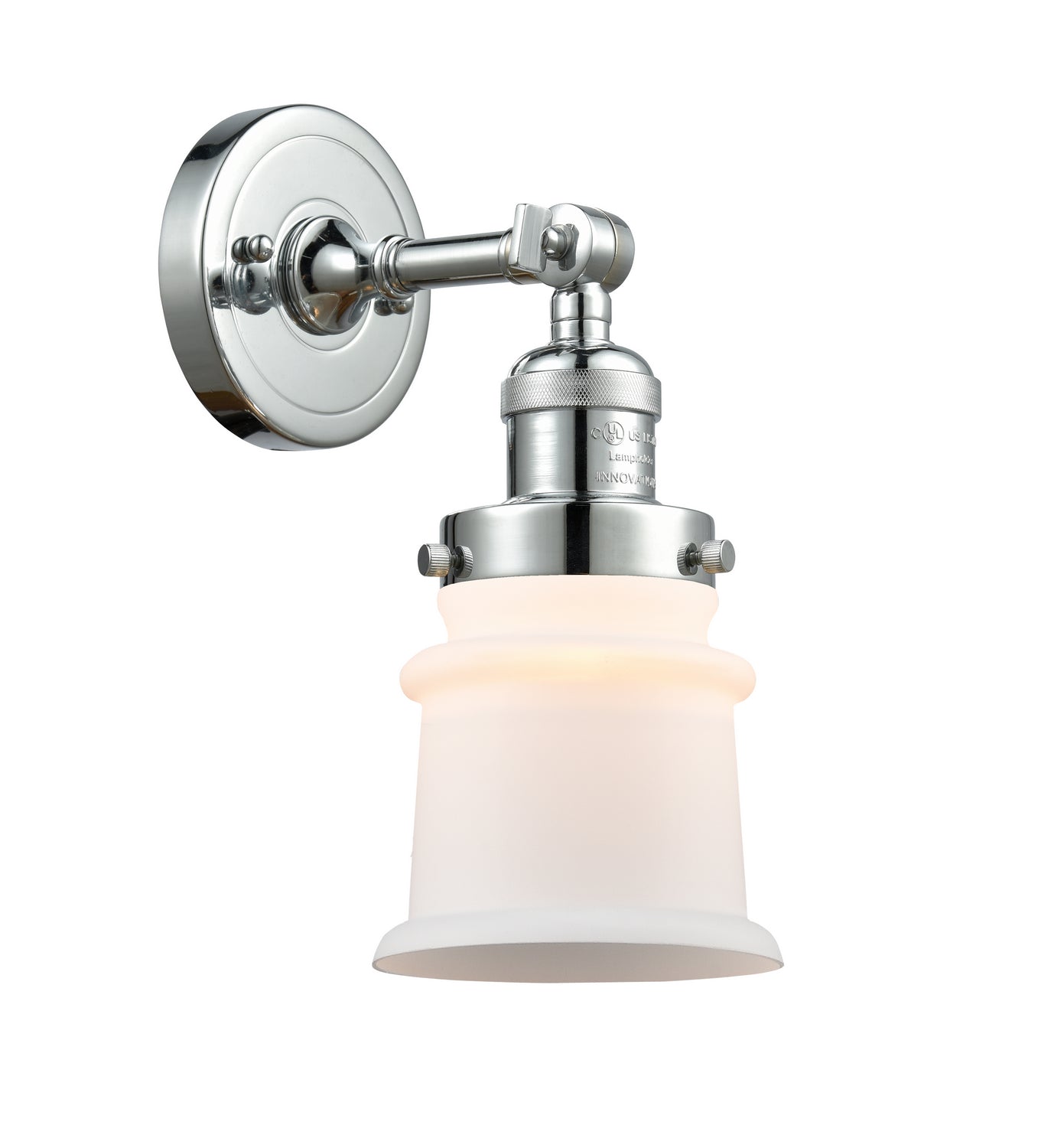 Innovations - 203-PC-G181S - One Light Wall Sconce - Franklin Restoration - Polished Chrome